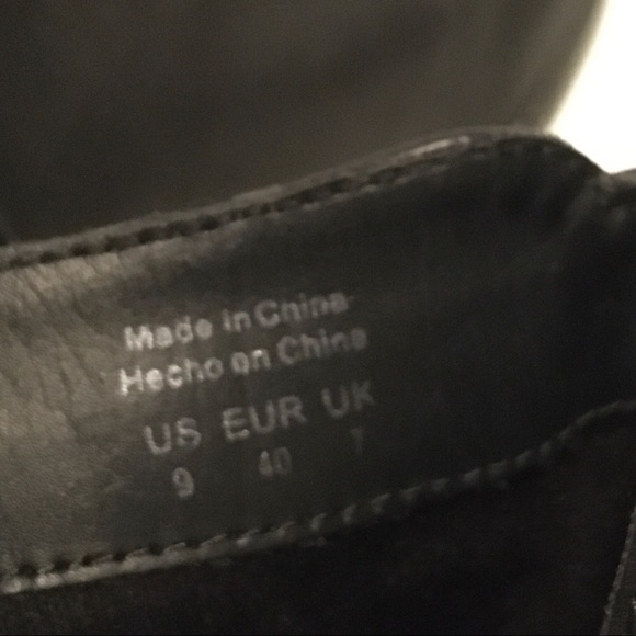 Call It Spring Embellished Studded Booties Black 9 - Picture 8 of 8